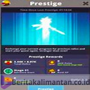 Prestige Tap Titans 2